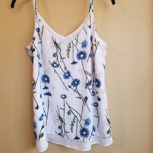 Ricki's Double V-Neck Layered Cami NWT